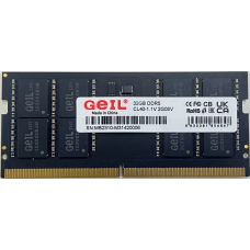 Оперативная память для ноутбука GEIL GS516GB5200C42S 16GB DDR5 SO-DIMM 5200MHz