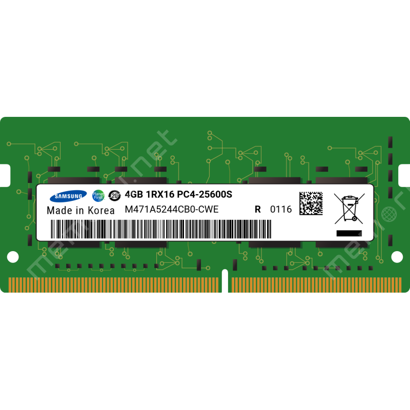 Оперативная память для ноутбука Samsung M471A5244CB0-CWED0 4GB DDR4 SO-DIMM 3200MHz