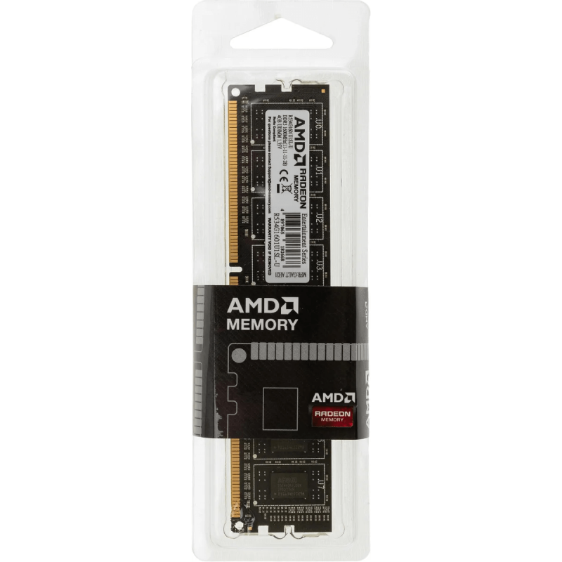 Оперативная память для ПК AMD Radeon R5 R534G1601U1SL-U 4GB DDR3 1600MHz