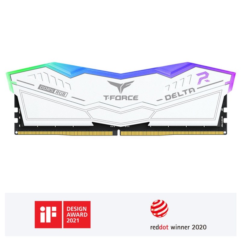 Комплект модулей памяти для ПК Team Group DELTA RGB FF4D564G6000HC38JDC01 64GB Kit (2x32) DDR5 6000MHz