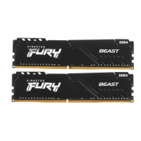 Комплект модулей памяти для ПК Kingston Fury Beast KF432C16BB1K2/32WP 32GB Kit (2x16) DDR4 3200MHz