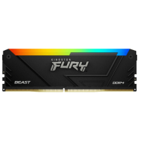 Оперативная память для ПК Kingston Fury Beast KF432C16BB2A/8WP 8GB DDR4 3200MHz