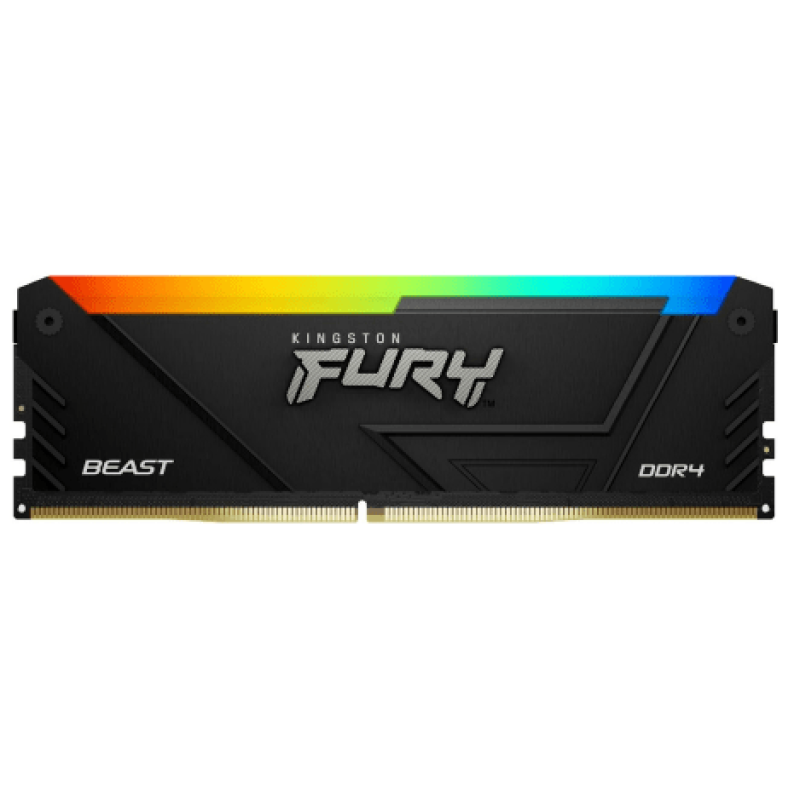 Оперативная память для ПК Kingston Fury Beast KF432C16BB2A/8WP 8GB DDR4 3200MHz