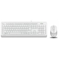 Клавиатура и мышь A4Tech F1010 White-Grey