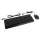 Клавиатура + Мышь A4tech F1512S-Black