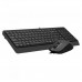 Клавиатура + Мышь A4tech F1512S-Black