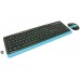 Клавиатура и мышь A4Tech FG1010 Black-Blue