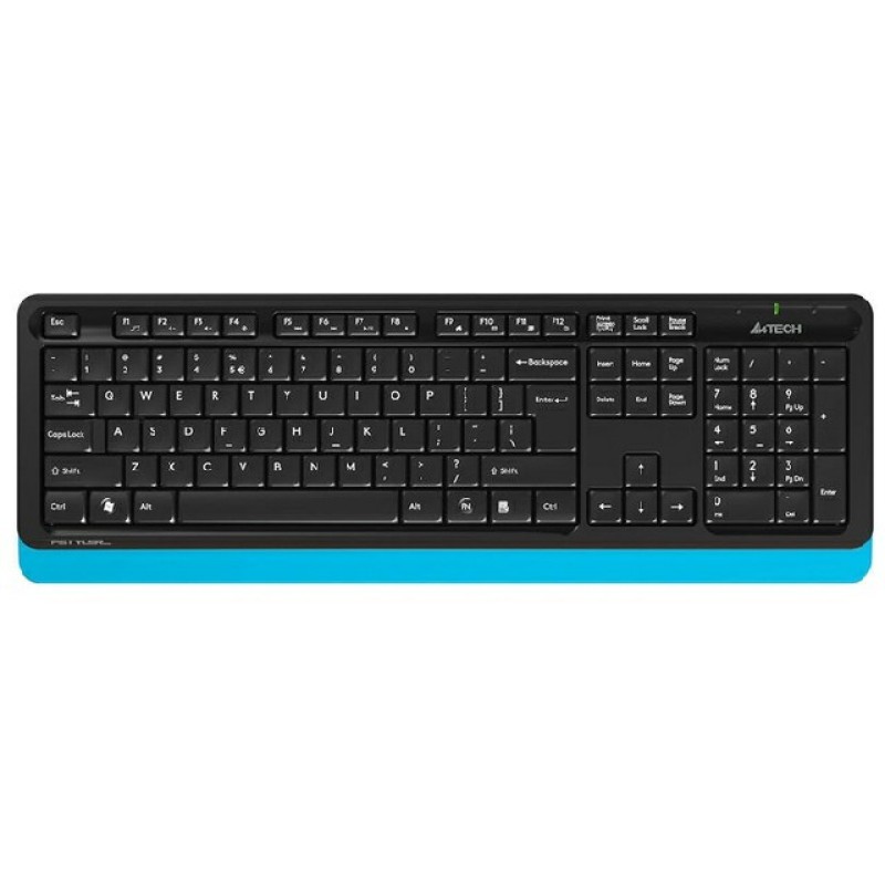Клавиатура и мышь A4Tech FG1010 Black-Blue