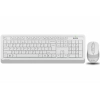 Клавиатура + Мышь A4tech FG1010S-White