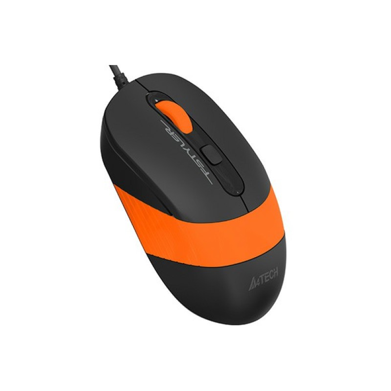 Мышь A4tech FM-10 ORANGE Fstyler