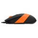Мышь A4tech FM-10 ORANGE Fstyler