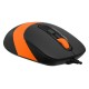 Мышь A4tech FM-10 ORANGE Fstyler