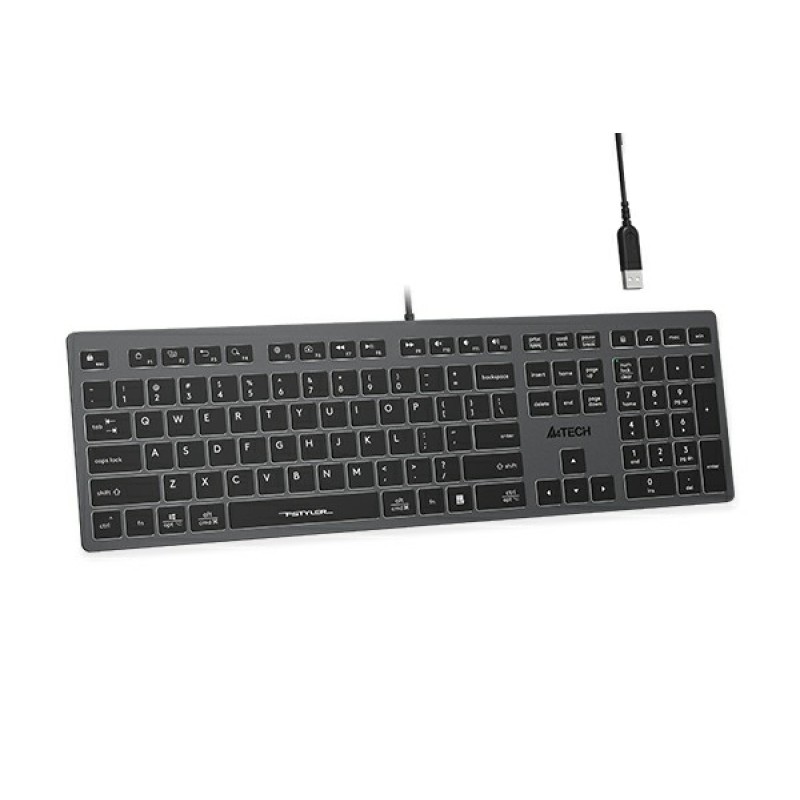Клавиатура A4tech Fstyler FX60H-White