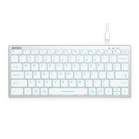 Клавиатура A4tech Fstyler FX61-Ice Blue
