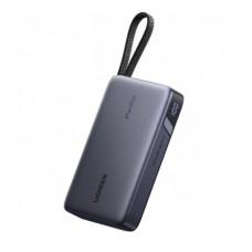 Пауэрбанк UGREEN PB550 55996B 20000mAh 67W встроенный кабель USB-C
