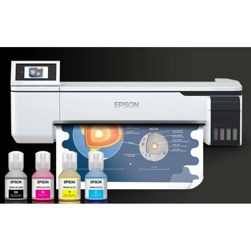 Плоттер Epson SureColor SC-T3100X (C11CJ15301A0) Струйная A1 Цветной RJ45 (Сетевой)
