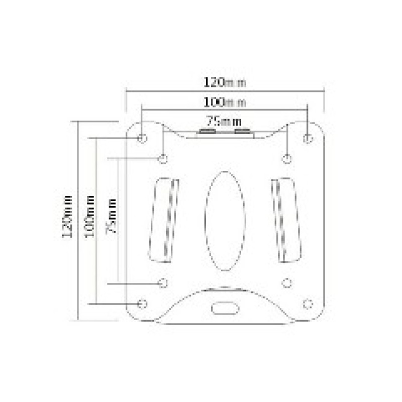 Кронштейн для ТВ и мониторов Brateck  LCD-203