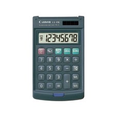 Калькулятор ручной Canon LS-39E DBL 8-разрядный с поворотной крышкой и конвертацией валют