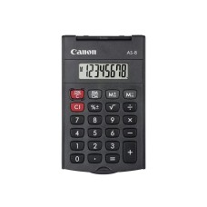 Калькулятор ручной Canon AS-8 8-разрядный с откидной крышкой на 360 градусов