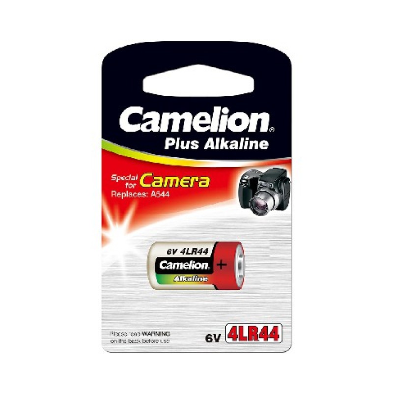 Батарейка Camelion Photo Plus Alkaline 4LR44-BP1C