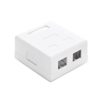 Розетка Настенная SHIP A166-2B Белая