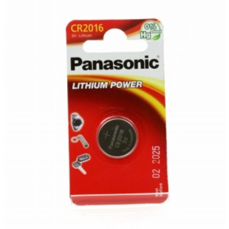 Батарейка Panasonic CR-2016EL/1B