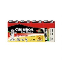 Батарейка Camelion 6F22  6LR61-SP4, Plus Alkaline, 9V