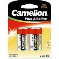Батарейка Camelion C  LR14-BP2, Plus Alkaline, 1.5V