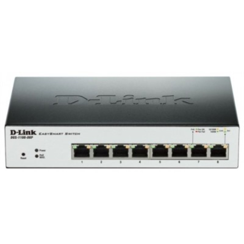 Коммутатор D-Link DGS-1100-08P