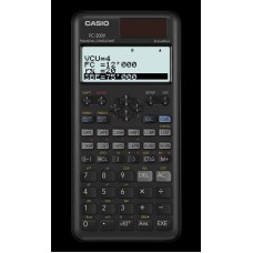 Калькулятор финансовый Casio FC-200V-2-W-ET с 4-строчным дисплеем и двойным питанием