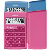 Калькулятор карманный Casio LC-401LV-BU-W-A-EP 8-разрядный с синим корпусом
