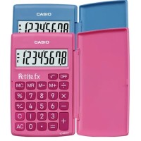 Калькулятор карманный Casio LC-401LV-PK-W-A-EP 8-разрядный с розовым корпусом