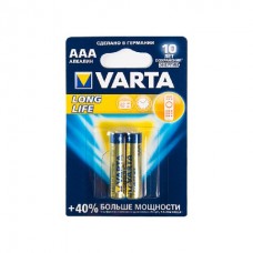 Батарейка VARTA LR03 AAA Longlife Micro 2шт