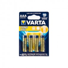 Батарейка VARTA LR03 AAA Longlife Micro 4шт