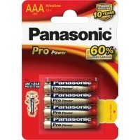 Батарейка Panasonic LR03XEG/4BP Pro Power AAA