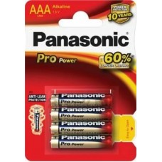 Батарейка Panasonic LR03XEG/4BP Pro Power AAA