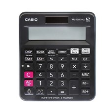 Калькулятор настольный Casio MJ-120DPLUS-W-EP 12-разрядный с большими кнопками
