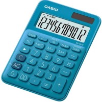 Калькулятор настольный Casio MS-20UC-BU-W-EC 12-разрядный с синим корпусом