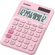 Калькулятор настольный Casio MS-20UC-PK-W-UC 12-разрядный с розовым корпусом