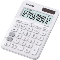Калькулятор настольный Casio MS-20UC-WE-W-EC 12-разрядный с подсветкой дисплея и вычислением маржи