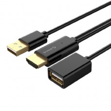 Видео кабель USB к HDMI ORICO PE-P1-BK-BP