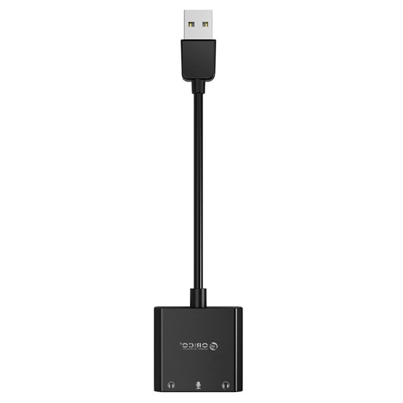 Звуковая карта внешняя USB ORICO SKT3-BK-BP
