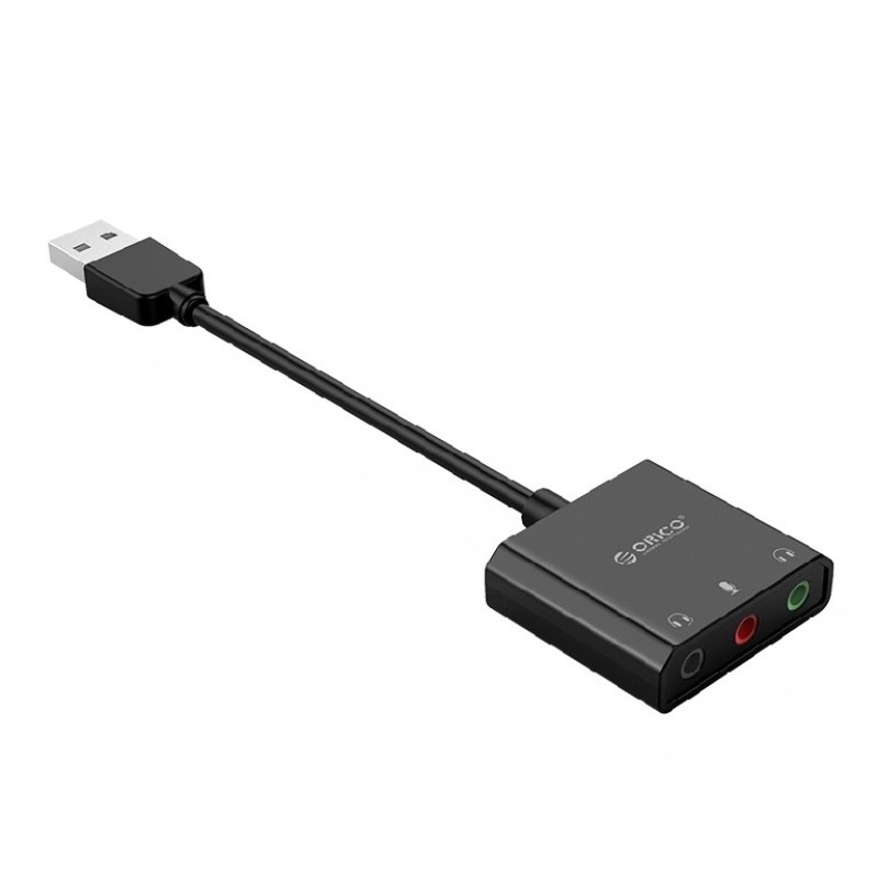 Звуковая карта внешняя USB ORICO SKT3-BK-BP