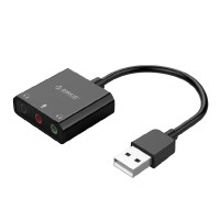 Звуковая карта внешняя USB ORICO SKT3-BK-BP