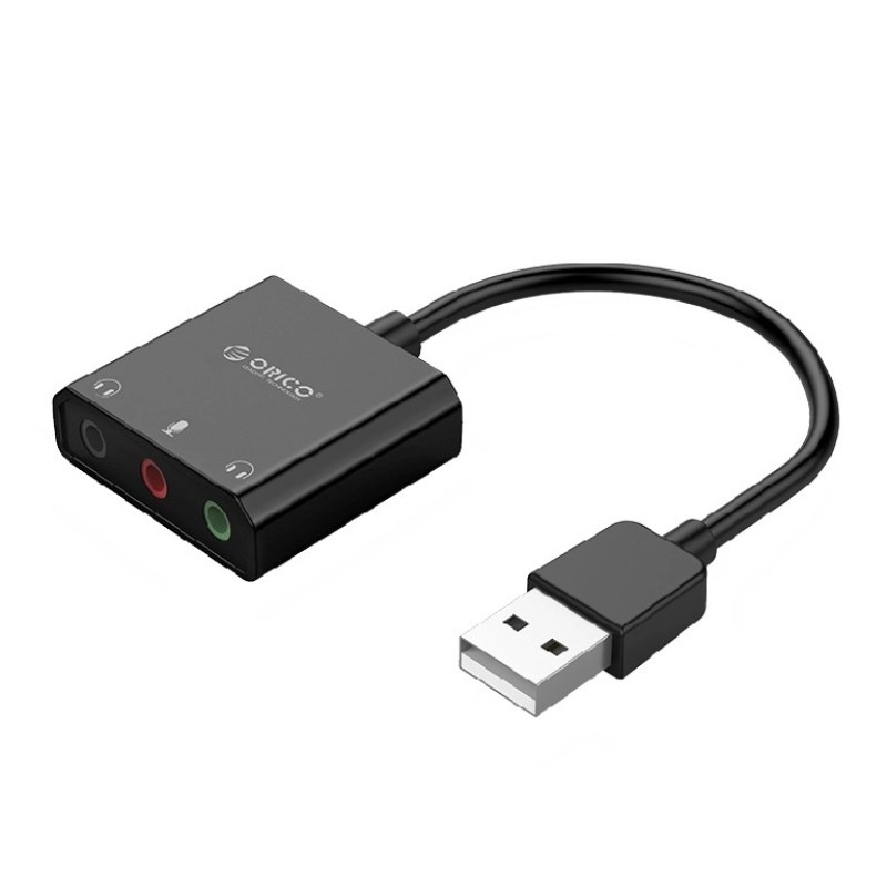 Звуковая карта внешняя USB ORICO SKT3-BK-BP