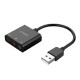 Звуковая карта внешняя USB ORICO SKT3-BK-BP