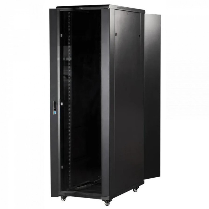 Шкаф серверный Lanmaster TWT-CBB-42U-6x10-P1 42U 600x1000 мм до 800 кг
