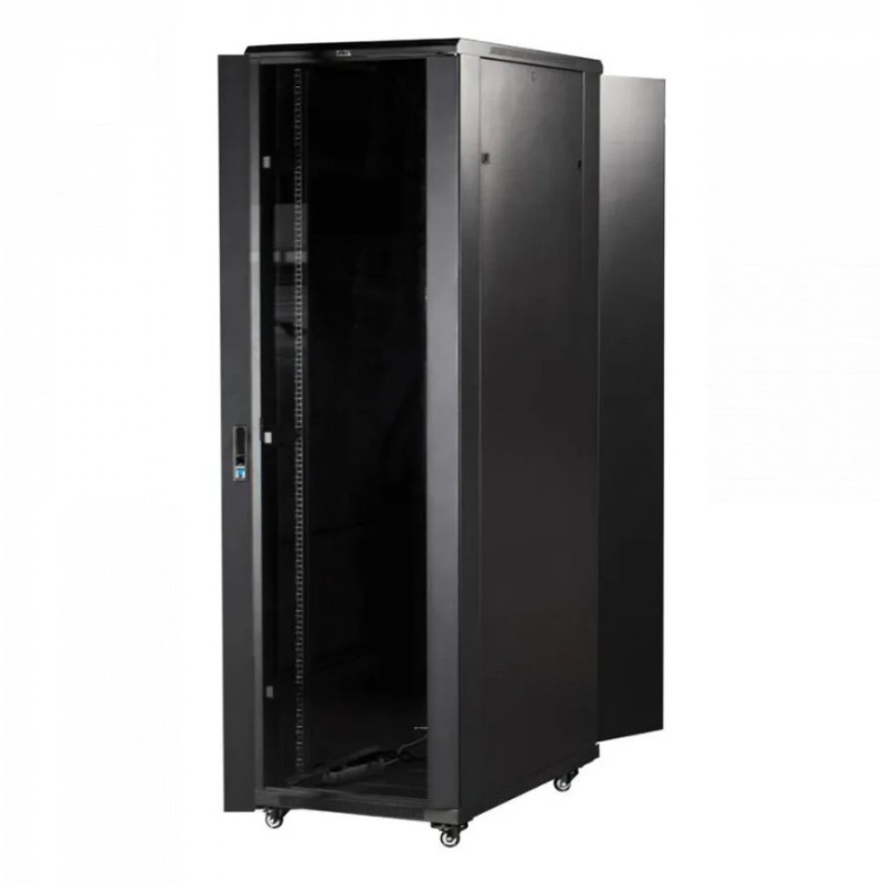 Шкаф серверный Lanmaster TWT-CBB-42U-8x10-G1 42U 800x1000 мм до 800 кг
