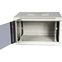Шкаф серверный Lanmaster TWT-CBWPG-9U-6x6-GY 9U 600x600 мм до 60 кг