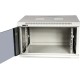 Шкаф серверный Lanmaster TWT-CBWPG-9U-6x6-GY 9U 600x600 мм до 60 кг